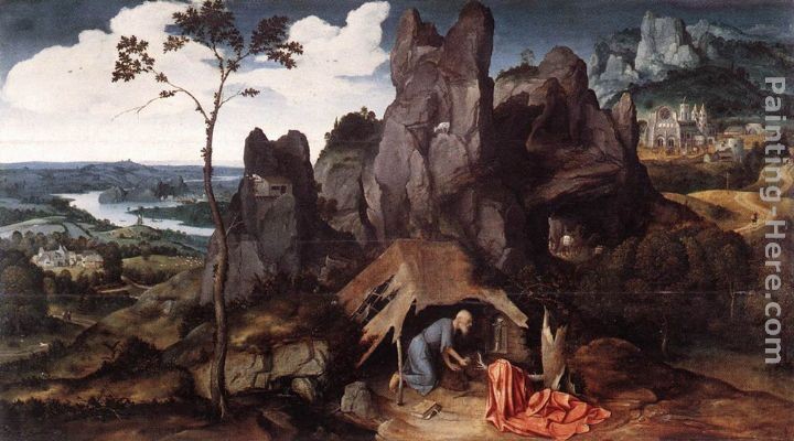 Joachim Patenier St Jerome in the Desert